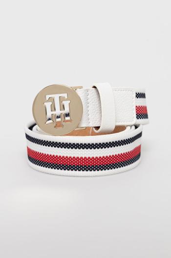 Pásek Tommy Hilfiger dámský, bílá barva