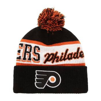 Mitchell & Ness NHL Block Sweep Pom Knit Philadelphia Flyers black - UNI