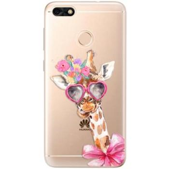 iSaprio Lady Giraffe pro Huawei P9 Lite Mini (ladgir-TPU2-P9Lm)