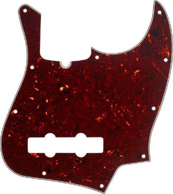 Fender Contemporary 10-Hole Jazz Bass Tortoise Shell Pickguard pro baskytaru