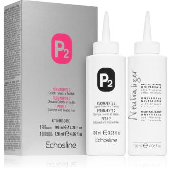 Echosline Perm 2 trvalá ondulace pro barvené vlasy 100+120 ml 220 ml