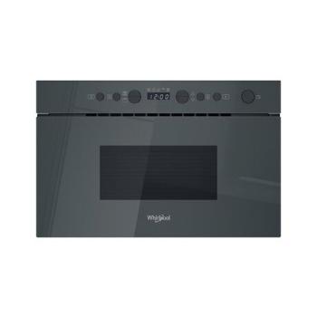 Whirlpool WMN14BSG Beépíthető mikrohullámú sütő, 22L, 750W, Jet S...