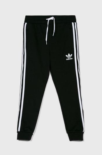 Kalhoty adidas Originals DV2872 černá barva, hladké