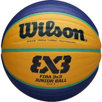 Wilson FIBA 3X3 JUNIOR Juniorský basketbalový míč, žlutá, velikost