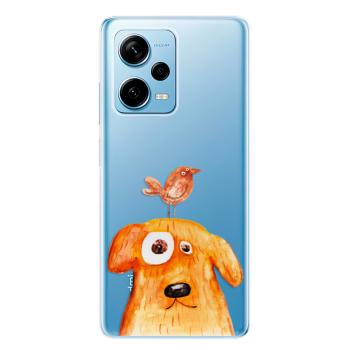 Odolné silikonové pouzdro iSaprio - Dog And Bird - Xiaomi Redmi Note 12 Pro 5G / Poco X5 Pro 5G