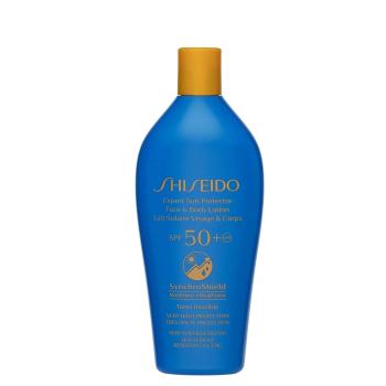 Shiseido Voděodolné ochranné mléko na obličej a tělo SPF50+ (Expert Sun Protector Face & Body Lotion) 300 ml