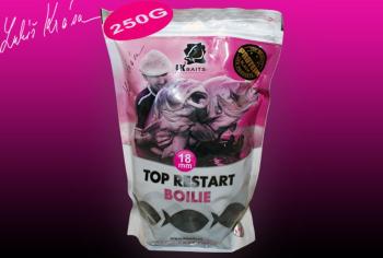 LK Baits Boilie Top ReStart Black Protein 18mm 250g