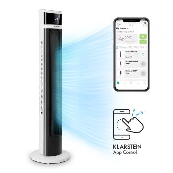 Klarstein Icetower Smart, sloupový ventilátor, 45 W, ovládání přes aplikaci