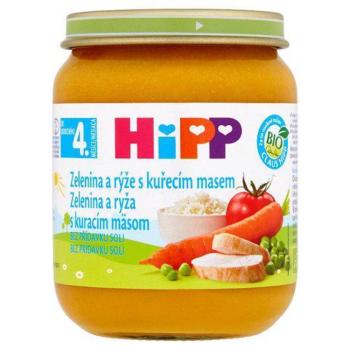 HiPP BIO zeleninová omáčka s rýží a kuřetem 125 g