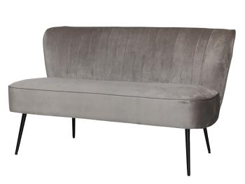 Latté sametová pohovka Marat Sofa velour - 127*65*79cm 40025820 (40258-20)