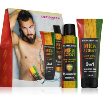 Dermacol Men Agent Don´t Worry Be Happy set cadou pentru corp pentru bărbați