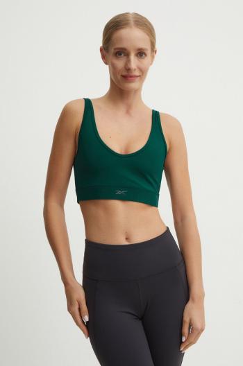 Sportovní podprsenka Reebok Active Collective zelená barva, 100205554