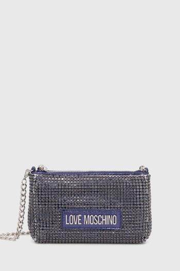 Kabelka Love Moschino tmavomodrá barva, JC4046PP1LLP100A