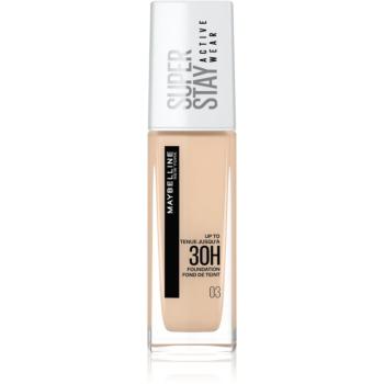 Maybelline SuperStay Active Wear dlouhotrvající make-up pro plné krytí odstín 03 True Ivory 30 ml