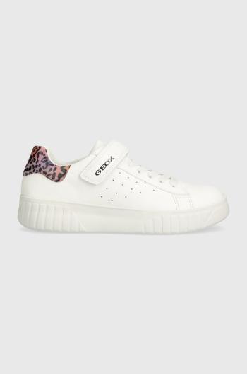 Dětské sneakers boty Geox červená barva