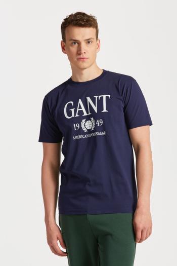 TRIČKO GANT RETRO CREST T-SHIRT CLASSIC BLUE