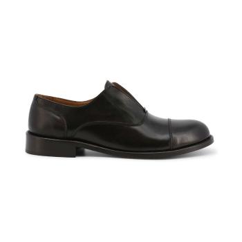 Duca Di Morrone  Lucas - Leather Black  Nízka obuv do mesta Čierna