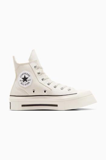 Kecky Converse Chuck 70 De Luxe Squared HI béžová barva, A06436C