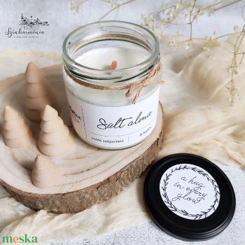 Sült Alma - szójagyertya 40/50h