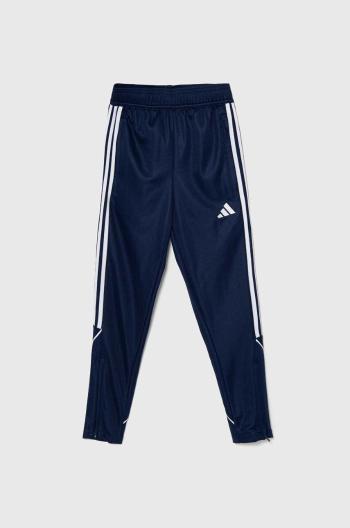 Dětské tepláky adidas Performance TIRO23 L PNT tmavomodrá barva, s aplikací, HS3544