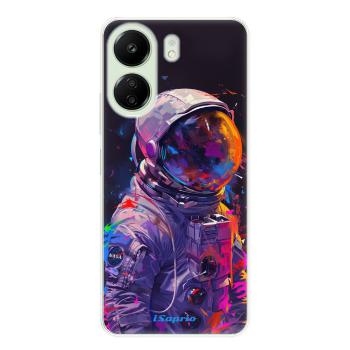 Odolné silikonové pouzdro iSaprio - Neon Astronaut - Xiaomi Redmi 13C