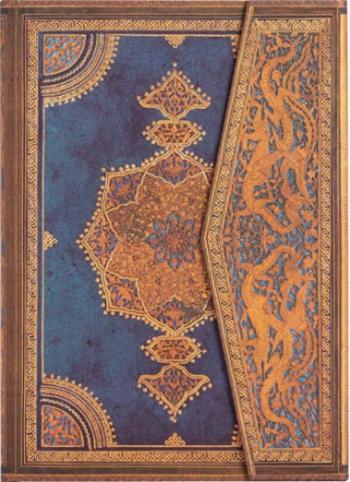 Zápisník Paperblanks - Safavid Indigo - Midi linkovaný