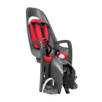 HAMAX Cyklosedačka s adaptérom Caress Dark Grey/Red