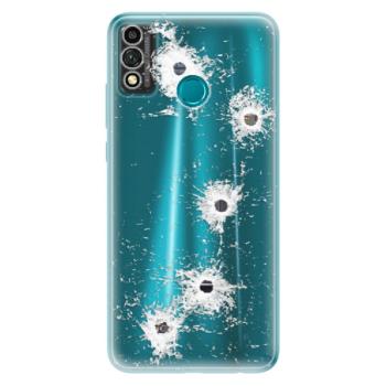 Odolné silikonové pouzdro iSaprio - Gunshots - Honor 9X Lite