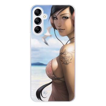 Odolné silikonové pouzdro iSaprio - Girl 02 - Samsung Galaxy A14 / A14 5G