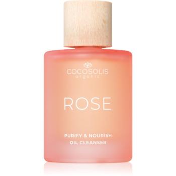 COCOSOLIS ROSE Purify & Nourish Oil Cleanser čisticí pleťový olej s vyživujícím účinkem 50 ml