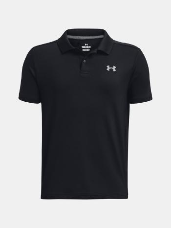 Under Armour UA Performance Polo Triko dětské Černá