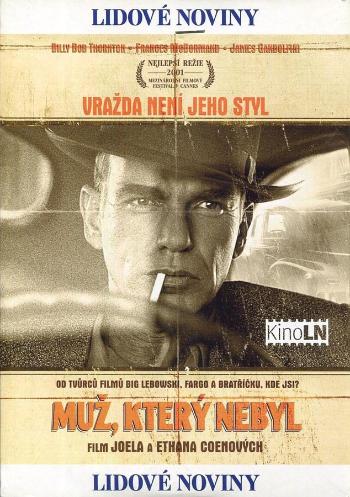 Muž, který nebyl (DVD) (papírový obal)