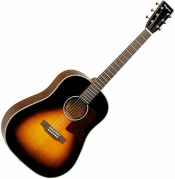 Tanglewood TW40 SD VS E Vintage Sunburst Gloss Elektroakustická kytara Dreadnought