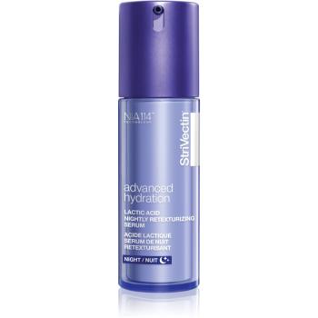 StriVectin Advanced Hydration Lactic Acid Nightly Retexturizing Serum noční sérum pro obnovu povrchu pleti 30 ml