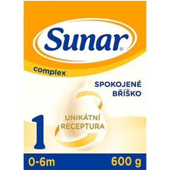 Sunar Complex 1 počáteční kojenecké mléko 600 g (8592084415693)