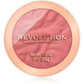 Makeup Revolution Reloaded dlouhotrvající tvářenka odstín Rose Kiss 7.5 g