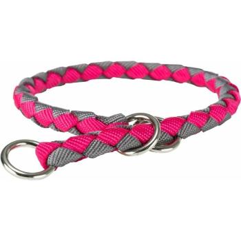 TRIXIE CAVO COLLAR S-M Polostahovací obojek, růžová, velikost