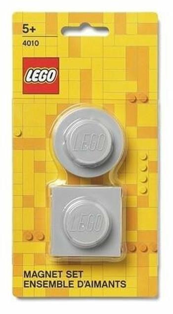 LEGO magnetky, set 2 ks (šedé)