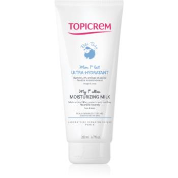 Topicrem BABY My 1st Ultra-Moisturizing Milk hydratační mléko na tělo a obličej pro suchou a citlivou pokožku 200 ml