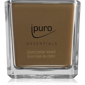 ipuro Essentials Cedar Wood illatgyertya 125 g