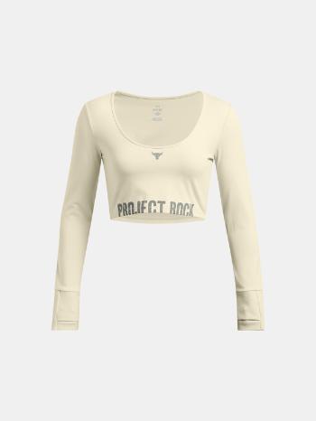 Under Armour Pjt Rck LG LS Workout Top Triko Hnědá