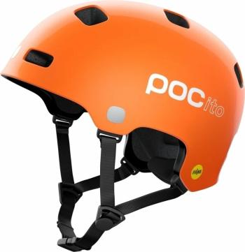 POC POCito Crane MIPS Fluorescent Orange 51-54 Dětská cyklistická helma