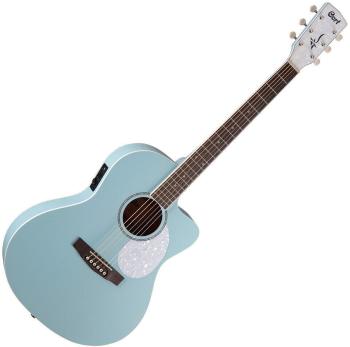 Cort Jade Classic Sky Blue Elektroakustická kytara Jumbo