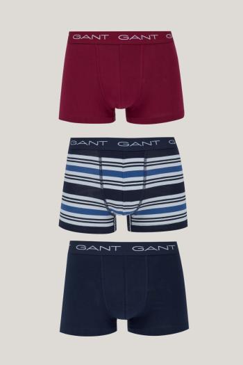 SPODNÍ PRÁDLO GANT MULTISTRIPE TRUNK 3-PACK EVENING BLUE