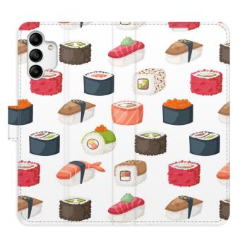 Flipové pouzdro iSaprio - Sushi Pattern 02 - Samsung Galaxy A04s