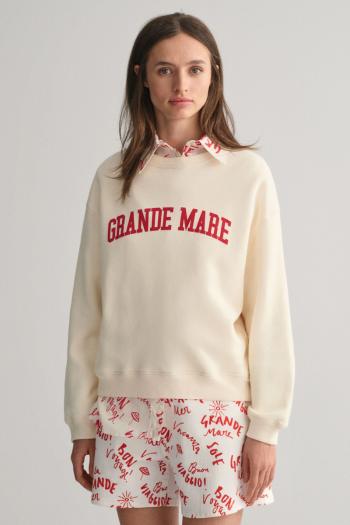 MIKINA GANT GRANDE MARE C-NECK SWEAT CREAM