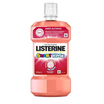 Listerine Ústní voda pro děti s ovocnou příchutí Smart Rinse Berry 500 ml