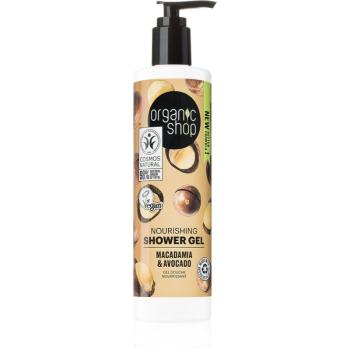 Organic Shop Macadamia & Avocado vyživující sprchový gel 280 ml