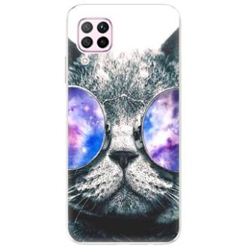 iSaprio Galaxy Cat pro Huawei P40 Lite (galcat-TPU3_P40lite)