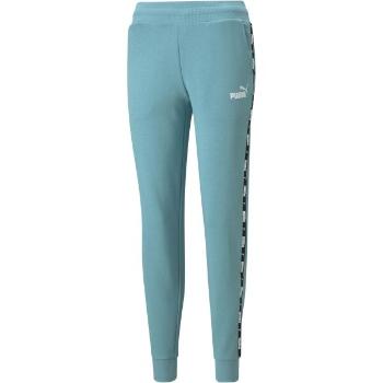 Puma POWER TAPE PANTS Dámské tepláky, tyrkysová, velikost